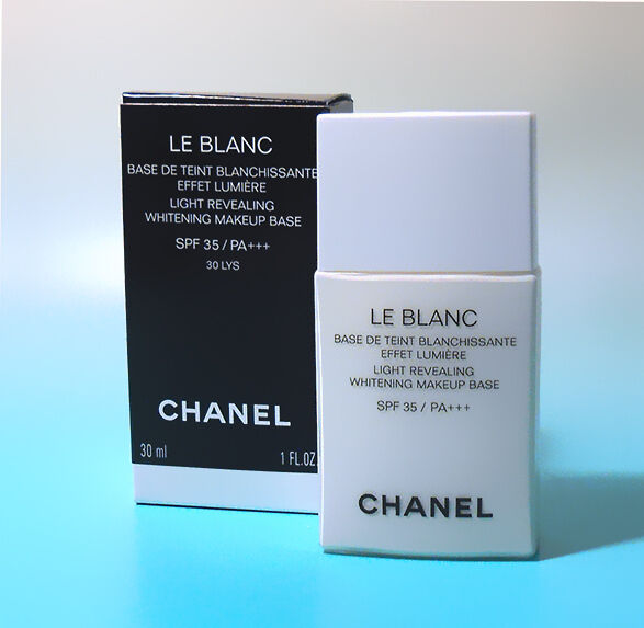 chanel le blanc light revealing brightening makeup base review