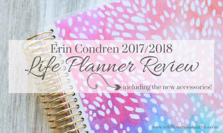 erin condren life planner 2018 review