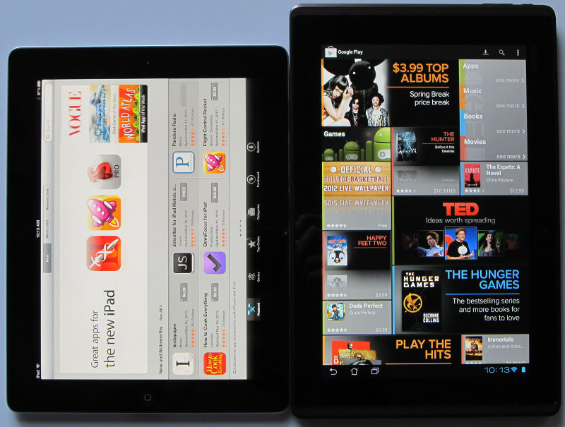 android vs ipad tablet review