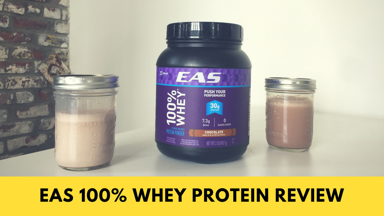 eas 100 whey protein powder review