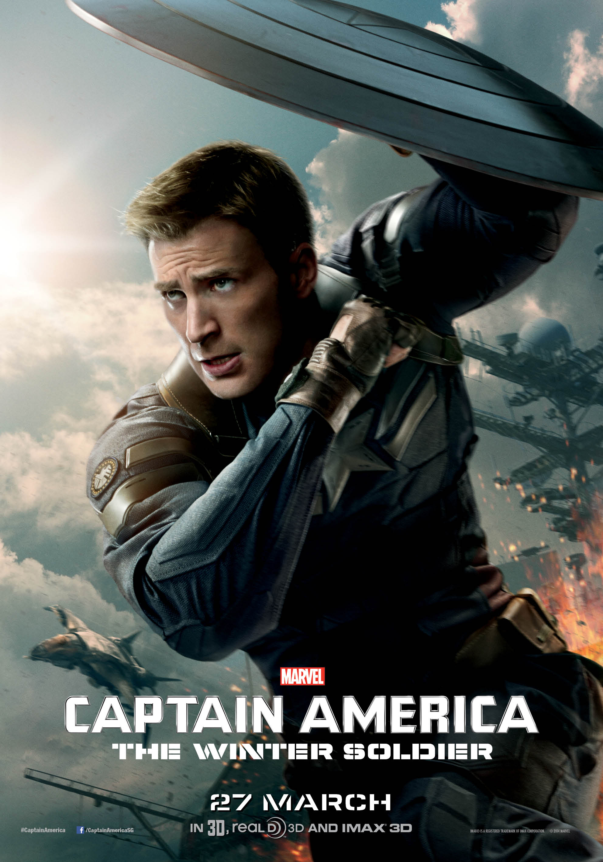 captain america winter soldier 3d review
