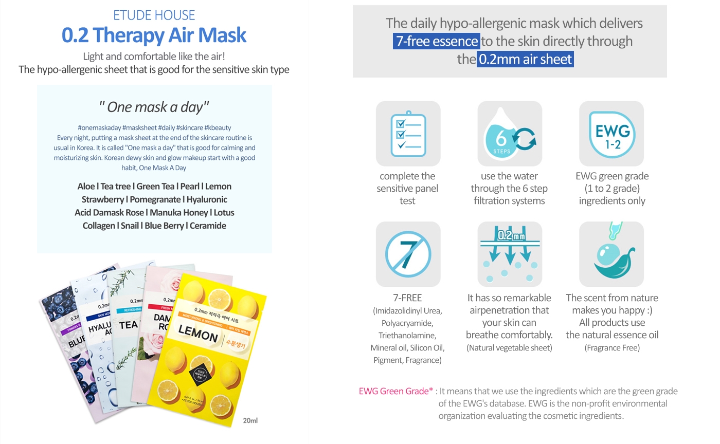 etude house 0.2 therapy air mask review