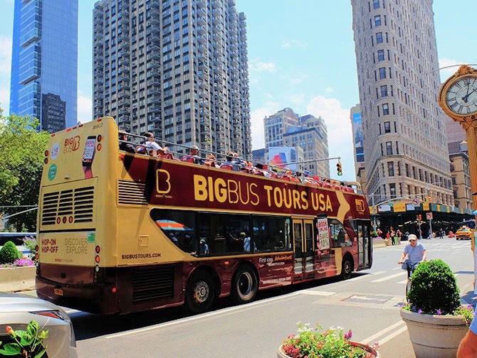 hop on off bus new york reviews