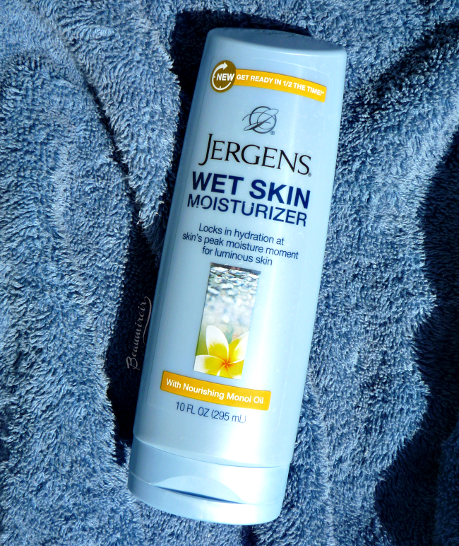 jergens wet skin moisturizer review